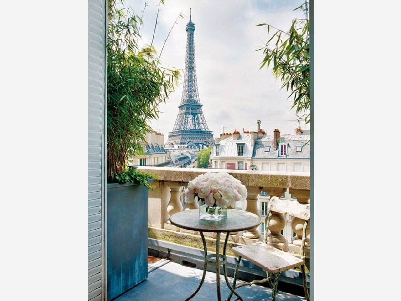 בלוג מרפסות מרפסת בפריז